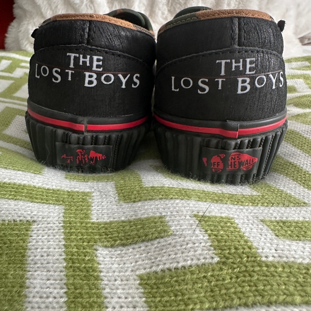 Vans House of Terror “Lost Boys” Style 47  Creepers Black/Camo Size 8M 9.5W